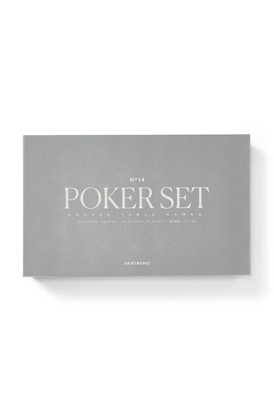 Παιχνίδι πόκερ Printworks PW00668 πολύχρωμο AA00