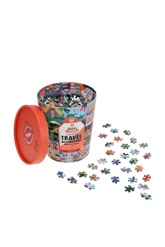 Chronicle Books puzzle Ridley's 50 Awe-Inspiring Travel Destinations Bucket List 1000 elementów 61371 multicolor AA00