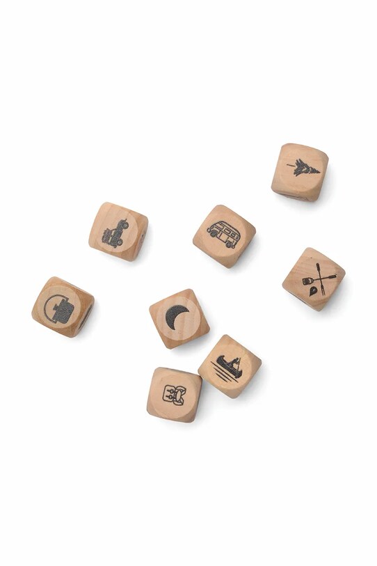 Къмпинг игра Gentlemen's Hardware Campfire Story Dice GEN772UK черен AA00
