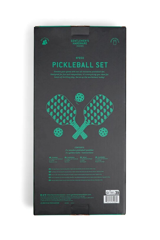 Gentlemen's Hardware set pickleball Pickle Ball Set GEN850UK multicolor AA00
