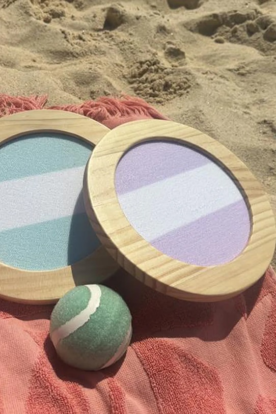 SunnyLife set cu vâsle și mingi de plajă Catch Ball Set Rio Sun Multi S41CBSAQ