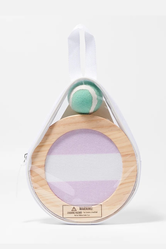 SunnyLife set cu vâsle și mingi de plajă Catch Ball Set Rio Sun Multi S41CBSAQ multicolor