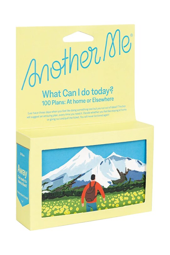 Another Me set post it 100 Inspiring Activities, English multicolore AM100ABODOE