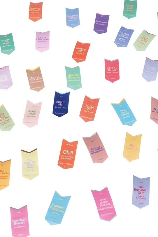 Lifestyle Another Me sticky notes 100 Activities, What Can I Watch Today AM100ABOWAE multicolor