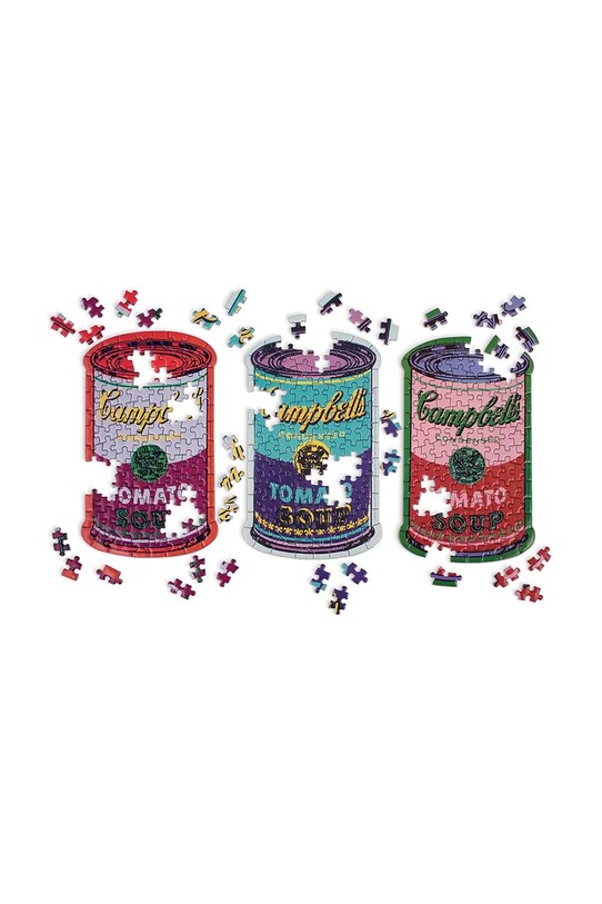 Lifestyle Galison puzzle într-o cutie Andy Warhol Soup Cans 3-pack 66930 multicolor