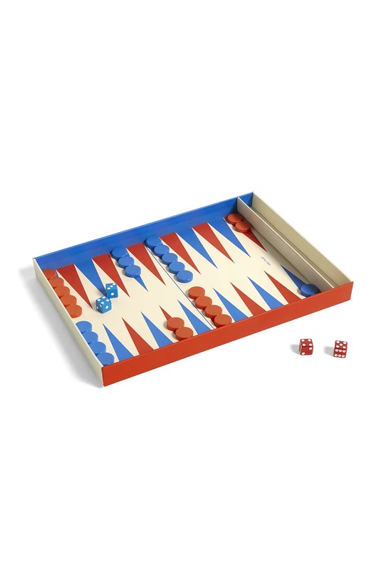 HAY gioco da tavola Backgammon 26 x 37 x 3 cm AB412.A951.AB90 multicolore AA00