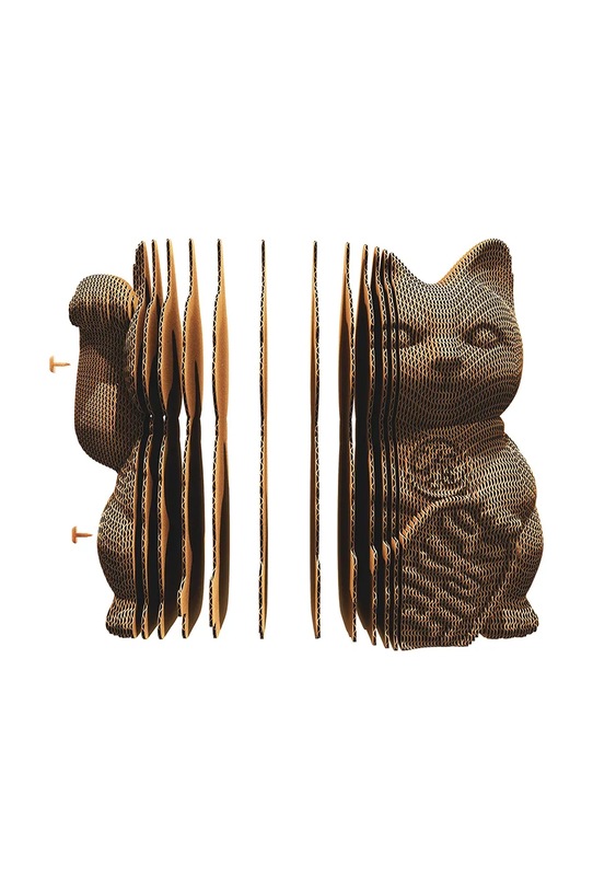 Lifestyle Cartonic puzzle 3d Lucky Cat 30 × 20 × 6 cm CARTLUCK beżowy