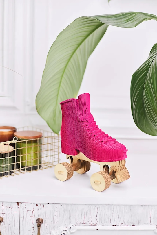 Cartonic puzzle 3d Roller Skate 31,5 x 21,5 x 6 cm CARTROLL beżowy