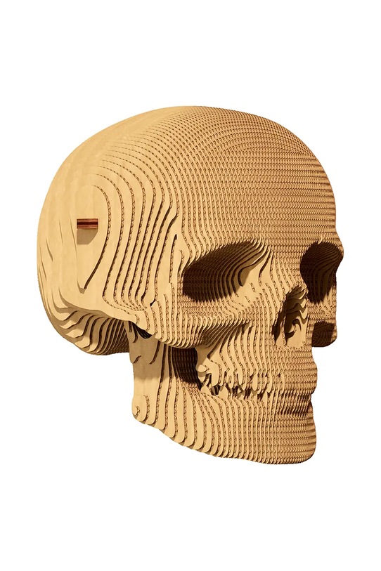 Lifestyle Cartonic puzzle 3d Skull 11,7x10,1x16,6 cm CARTSKUL beżowy