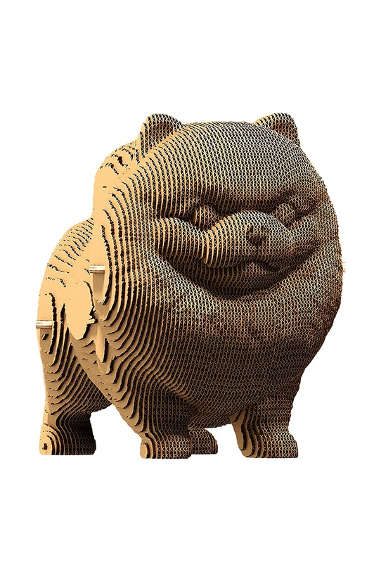 Cartonic puzzle 3d Pomeranian 16 x 14 x 10 cm CARTSPITS beżowy AA00