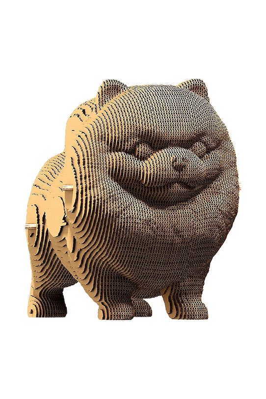 Cartonic puzzle 3d Pomeranian 16 x 14 x 10 cm CARTSPITS beżowy AA00