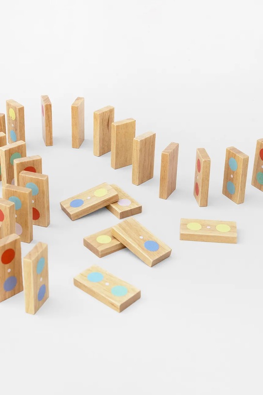 Luckies of London domino 8,2 x 20,6 x 4 cm multicolor LK.MEDTD