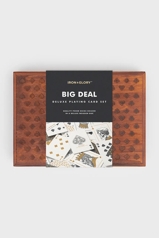 Luckies of London zestaw kart do gry Big Deal 12,2 x 3,3 x 17 cm multicolor LK.IAGBD.