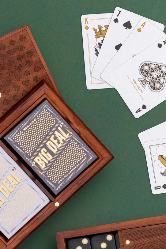 Luckies of London zestaw kart do gry Big Deal 12,2 x 3,3 x 17 cm LK.IAGBD.