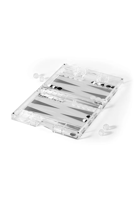 Philippi gra planszowa Backgammon YAP 25 x 5 cm szary P171013