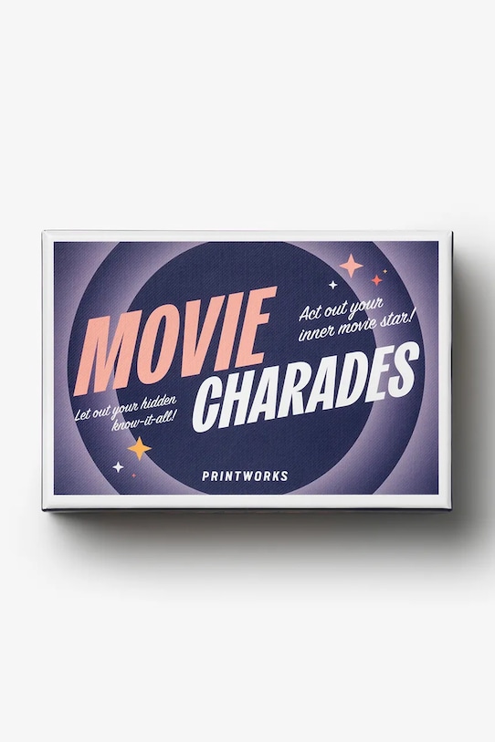 Lifestyle Παιχνίδι λέξεων Printworks Movie Charades 10 x 15 x 5 cm PW00717 πολύχρωμο