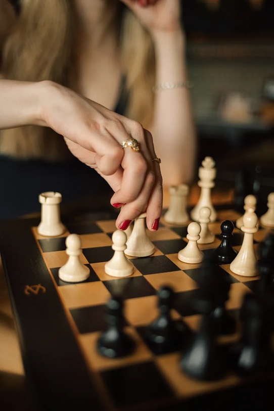 Printworks szachy Anna Cramling Edition 37,2 x 37,2 cm PW00736