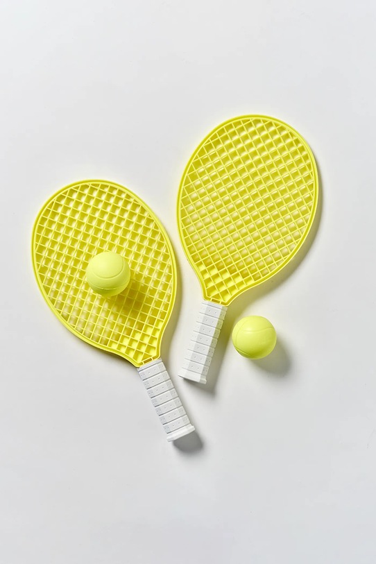 SunnyLife zestaw rakietek plażowych żółty S61BRLIM