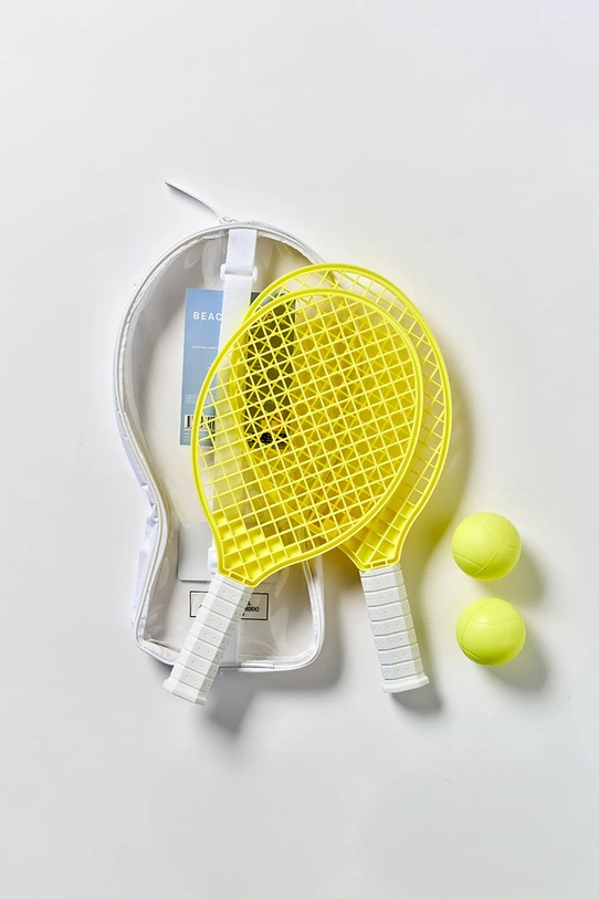 SunnyLife zestaw rakietek plażowych S61BRLIM żółty AA00