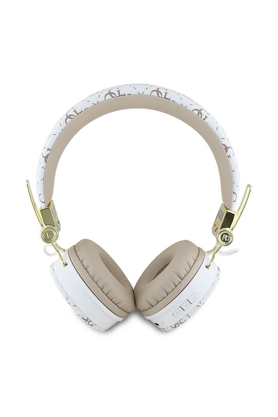 Decor Bezdrôtové slúchadlá Guess Triangle Round Shape GUBH70E4PTMH biela