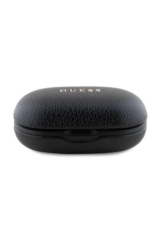 Бездротові навушники Guess Grained Classic Logo чорний GUTWSPGTSPSK