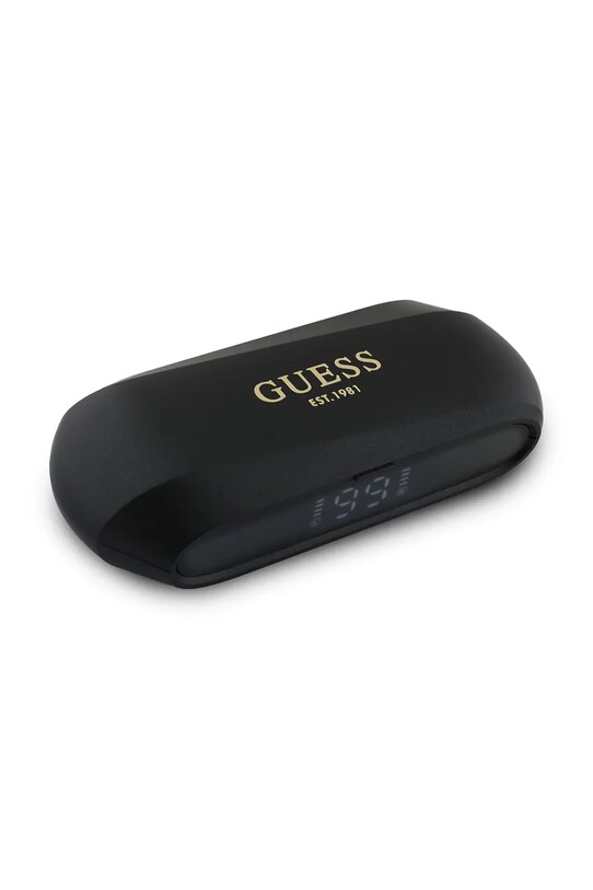 Бездротові навушники Guess Elongated Metalic Printed Logo GUTWSC2MCDSK чорний AA00