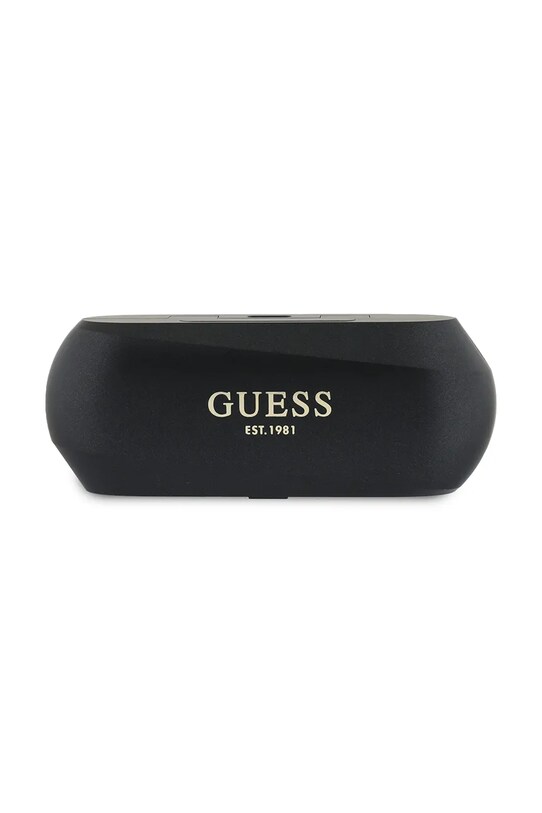 Лайфстайл Бездротові навушники Guess Elongated Metalic Printed Logo GUTWSC2MCDSK чорний