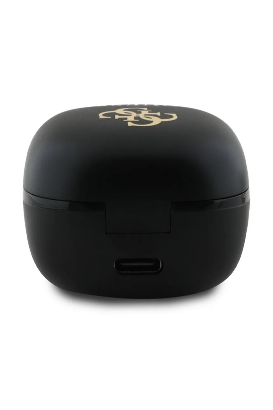 Guess słuchawki douszne bezprzewodowe Iridescent 4G Printed Logo GUTWSJ144ESK czarny