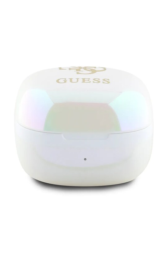 Guess vezeték nélküli fülhallgató Iridescent 4G Printed Logo fehér GUTWSJ144ESH