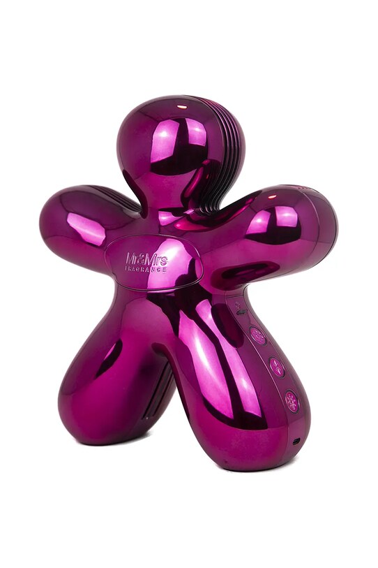 Elektronický osviežovač vzduchu s bluetooth reproduktorom 3v1 Mr & Mrs Fragrance George ružová JGEOSP03V02