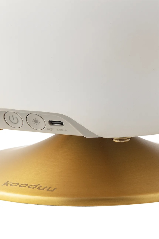 Kooduu lampa ledowa z głośnikiem i schowkiem Atmos KO10.0204LS0 brązowy