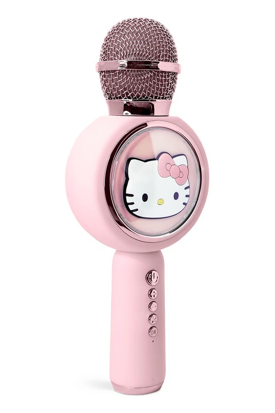 Ασύρματο μικρόφωνο OTL x Hello Kitty PopSing LED ροζ HK1210