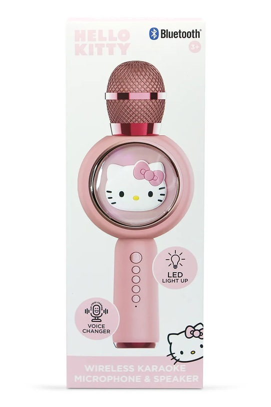 OTL mikrofon bezprzewodowy x Hello Kitty PopSing LED HK1210