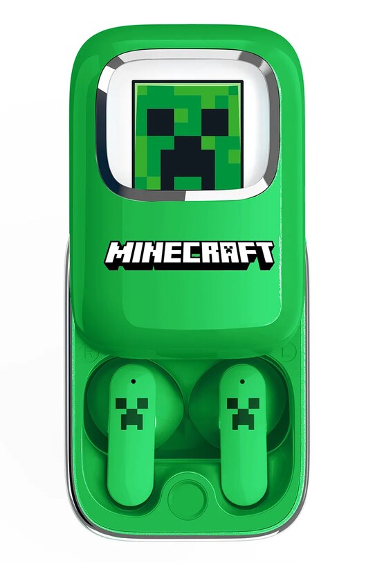 Παιδικά ασύρματα ακουστικά OTL x Minecraft MC1316 πράσινο AA00