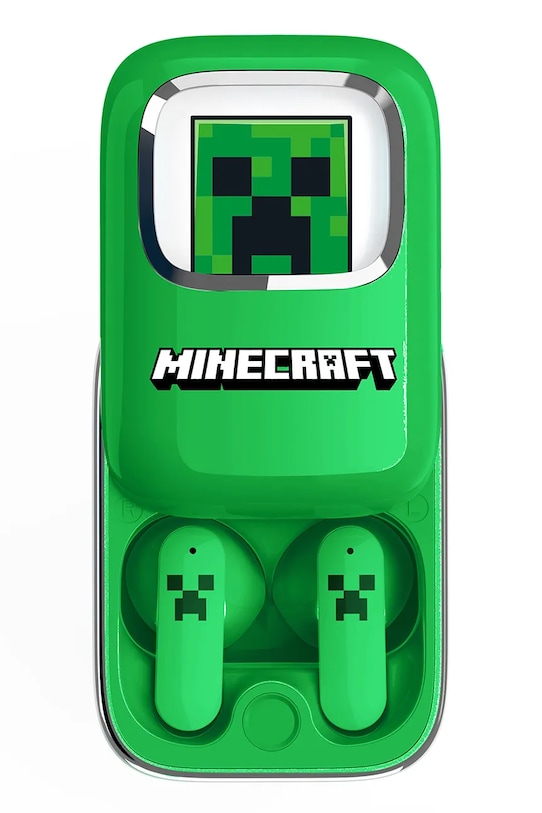 OTL căști wireless pentru copii, tip in-ear x Minecraft MC1316 verde AA00