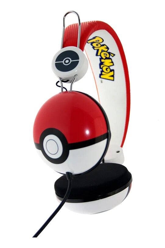 Lifestyle OTL căști on-ear pentru copii x Pokemon PK0445 rosu