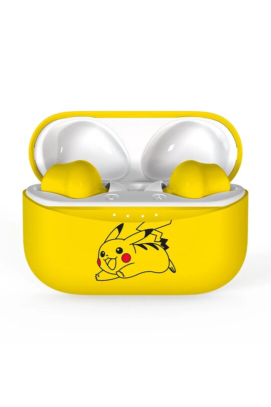 Dětská bezdrátová sluchátka do uší OTL x Pokemon PK0859 žlutá AA00