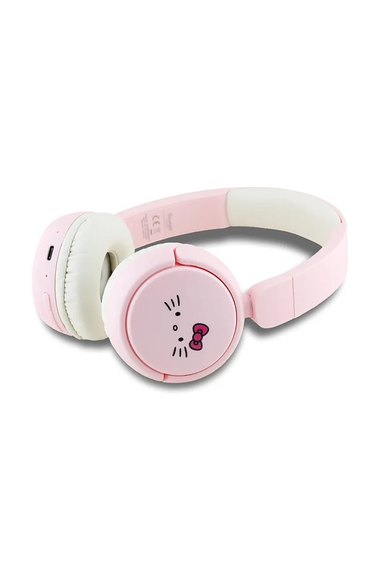 Lifestyle Hello Kitty słuchawki nauszne bezprzewodowe HKOBHV6ROKFP HKOBHV6ROKFP różowy