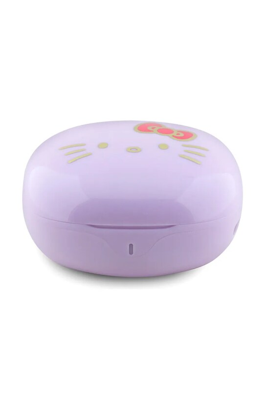 Lifestyle Hello Kitty słuchawki dokanałowe bezprzewodowe Hello Kitty O Glossy Finish HKTWSROKFU fioletowy