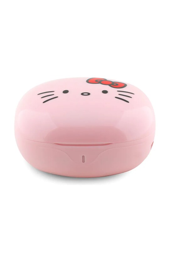 Hello Kitty słuchawki dokanałowe bezprzewodowe Hello Kitty Glossy Finish HKTWSROKFP różowy AA00