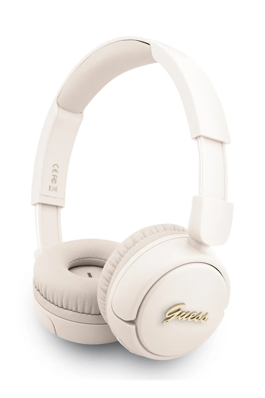 Bezdrátová sluchátka Guess béžová GUBHV6SCE