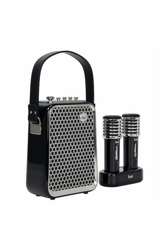 Divoom głośnik bezprzewodowy z mikrofonami Songbird czarny 6958444604220