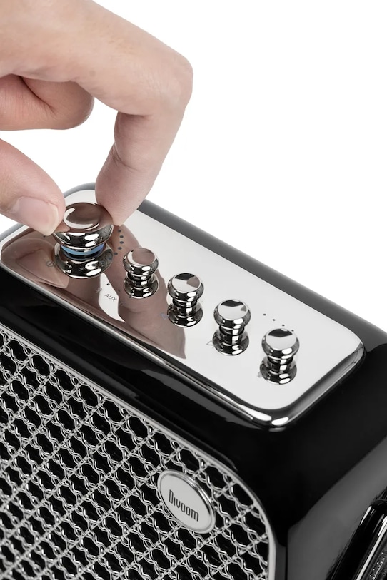 Divoom głośnik bezprzewodowy z mikrofonami Songbird 6958444604220 czarny