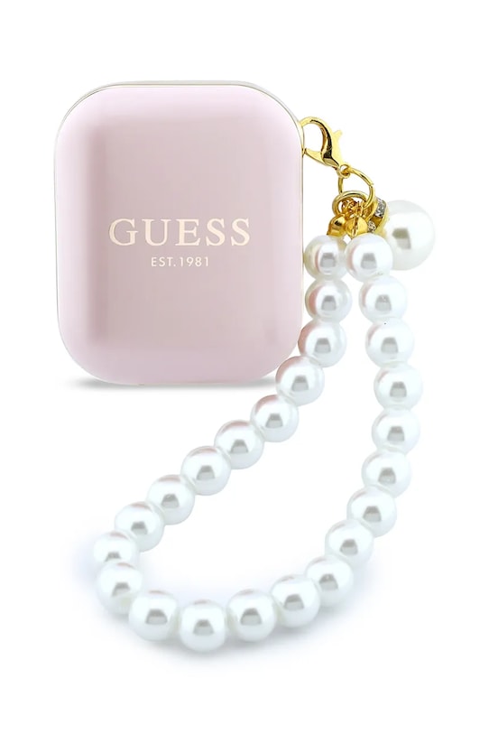 Guess słuchawki douszne bezprzewodowe różowy GUTWSLD2HSPEP