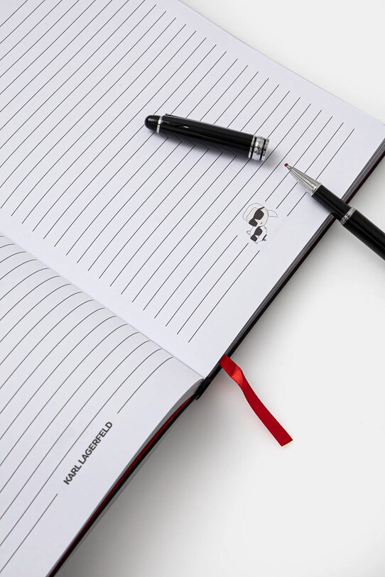 Karl Lagerfeld notes i długopis Ikon 2.0 A1M42035 czarny AA00