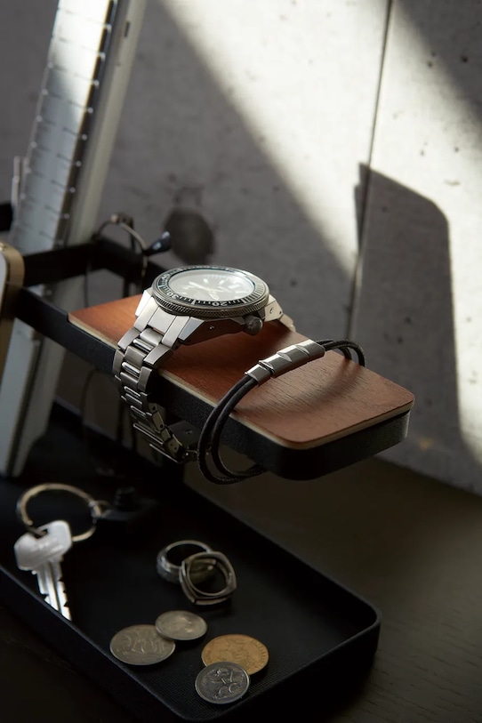 Yamazaki organizator de birou Tower negru 2300