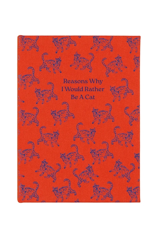 Zápisník Designworks Ink Reasons Why I Would Rather Be A Cat Journal červená BSN.1005EU