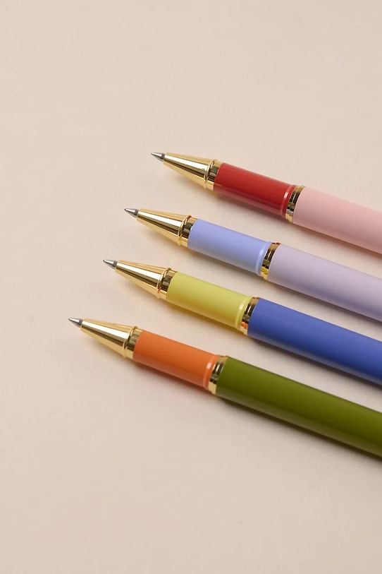 Στυλό Designworks Ink Colorblock Pens Lavender 2-pack DCBS.1014EU πολύχρωμο