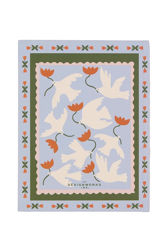 Σημειωματάριο Designworks Ink A Dopo Flower Journal πολύχρωμο JB68.1003EU