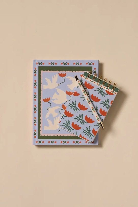 Zápisník Designworks Ink A Dopo Flower Journal vícebarevná JB68.1003EU